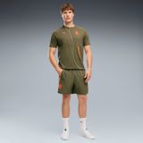 Puma AC Milan PUMATECH relaxte geweven short voor Heren, Grijs, Maat XXL