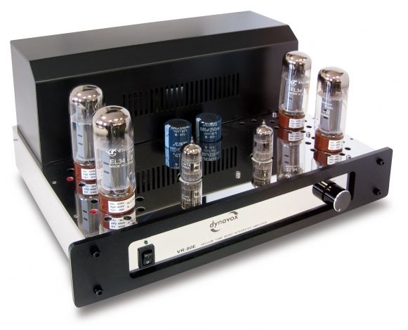 Dynavox VR-80E - Audio Versterker - Zwart, Chroom