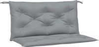 vidaXL Tuinbankkussens 2 st 100x50x7 cm oxford stof grijs