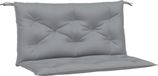 vidaXL Tuinbankkussens 2 st 100x50x7 cm oxford stof grijs