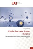Etude Editions Universitaires Europeennes Etude des smectiques chiraux Paperback
