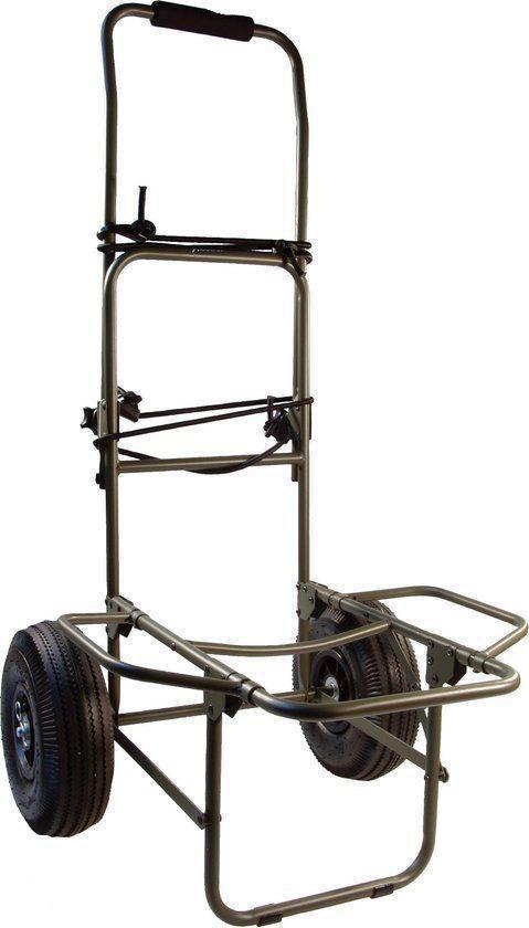 albatros Fishing Deluxe Trolley - 51 x 45 x 107 cm - Groen