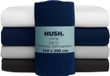 HUSH. Living Hoeslaken Percale 100% Katoen 200TC Navy 140x200+30cm