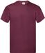 Fruit of the Loom T-shirt Original Bordeaux XL
