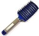 Go Go Gadget Blauwe Haarhoofdhuid-Massage-Kam & Nylon-Haarborstel