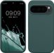 kwmobile hoesje geschikt voor Google Pixel 10 / Pixel 10 Pro - Hoesje met siliconen coating - Smartphone case in blauwgroen