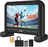 VEVOR Écran de projection gonflable 328x130x251cm Home cinéma