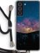 Case Company® - Samsung Galaxy S21 FE Case with Cord - Travel to space - Black Cord - Back Cover
