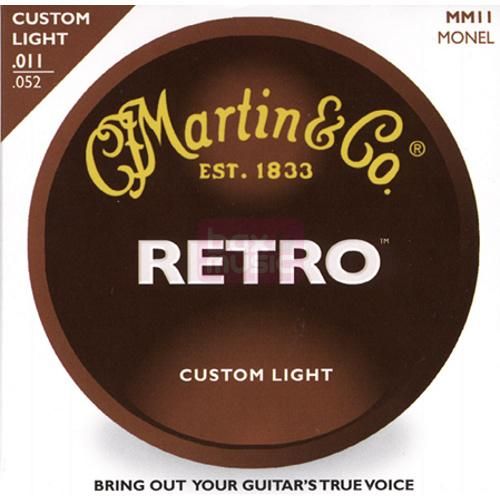 Martin Strings MM11 Retro Custom Light voor akoestische gitaar