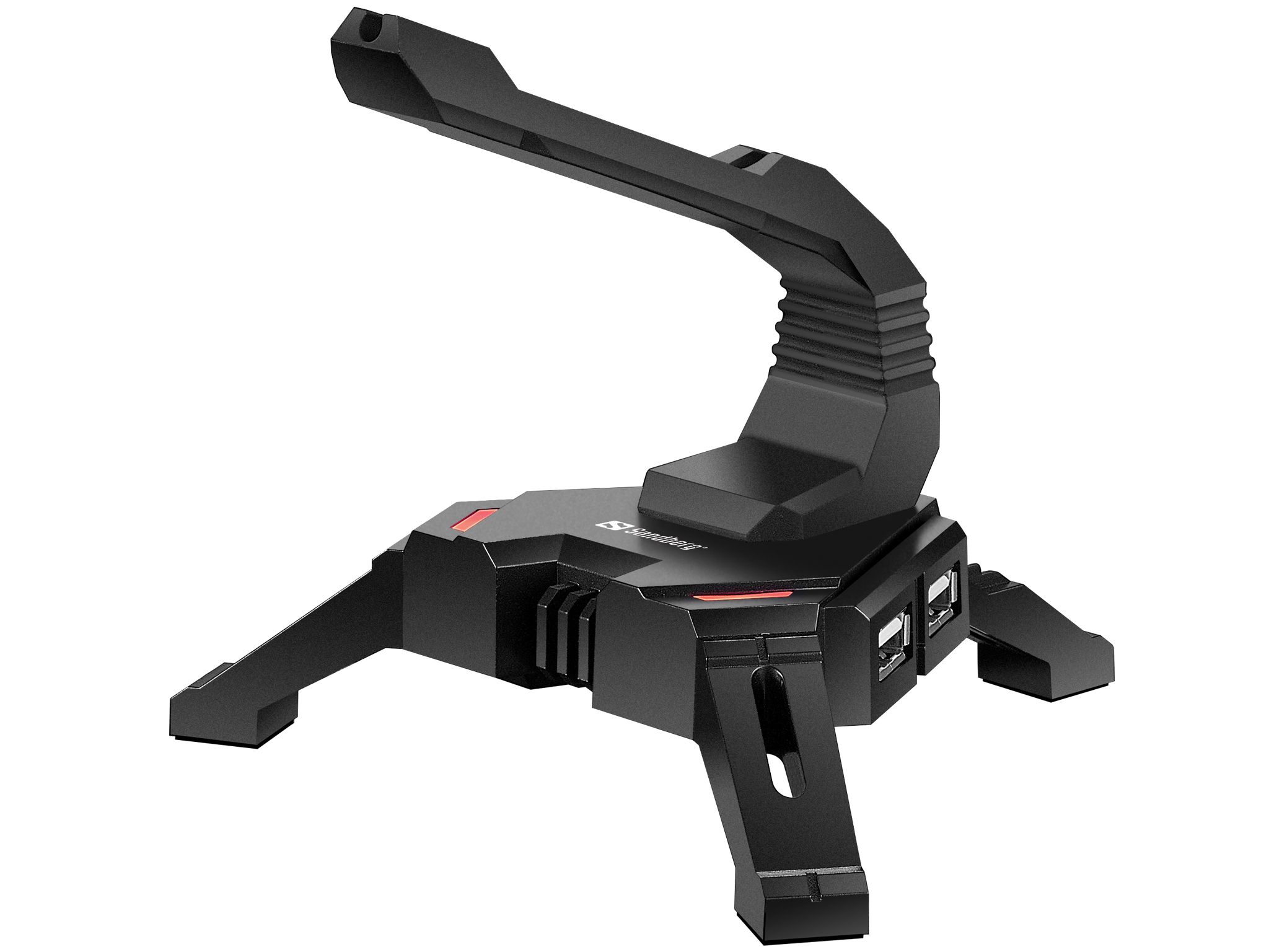 Sandberg 2in1 USB Hub Bungee - Zwart