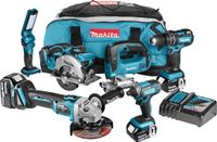 Makita DLX6058T Comboset 18v Li-ion avec 3x 5.0Ah batteries