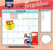 Frigobloc Starter pack - Calendrier organiseur familial (de janvier à décembre 2027): L'organisation sur mesure