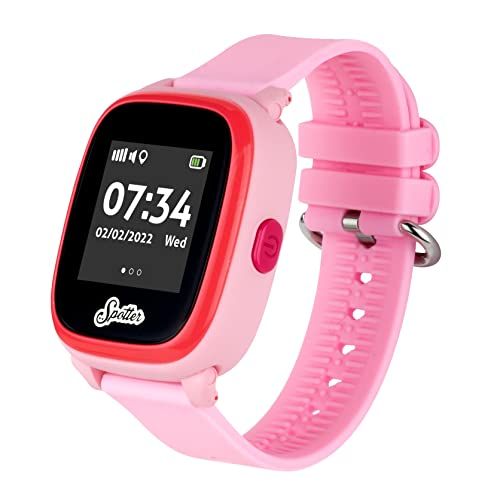 SPOTTER MY GPS TRACKER Spotter SPW-PI1701B GPS Kinderhorloge - Roze - Waterdicht - 45mm - Inclusief SIM kaart