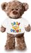 Bellatio Decorations Shoppartners Bv Knuffel teddybeer - bere sterk - 24 cm - pluche - met shirt - beterschap - cadeau