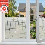 Homewell® Raamfolie HR++(+) 60x200cm - Isolerend & Zonwerend - Anti inkijk - Statisch - Blingbling