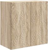 vidaXL Wandkast 59 x 31 x 60 cm Bewerkt hout Sonoma Eiken