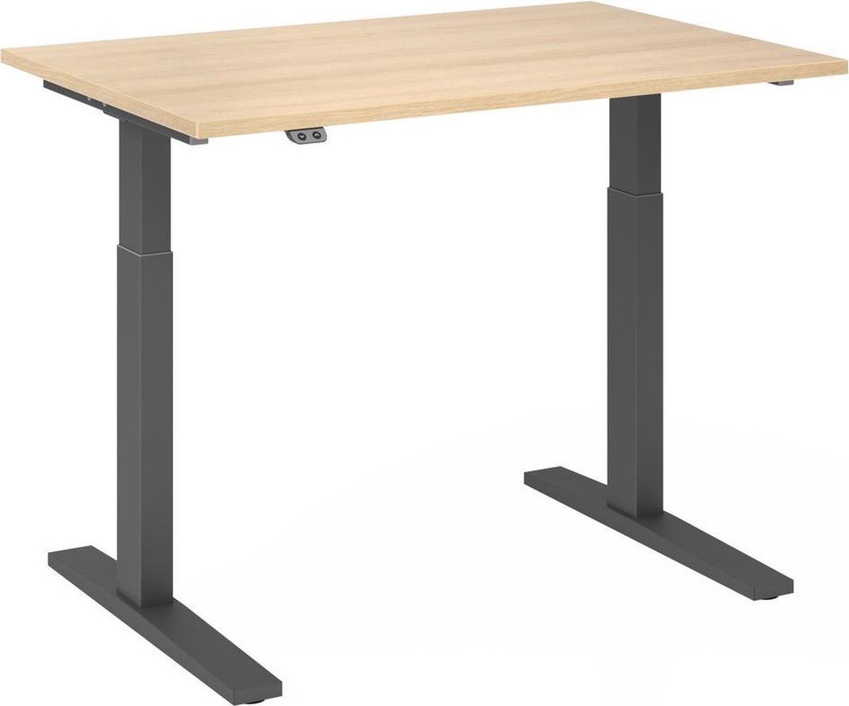 hjh OFFICE PRO Bureau - In Hoogte Verstelbaar - 120x80 - Xmka 12 G