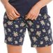 Pastunette Blue Flower Pyjama Short Dames Kort Katoen XXL Blauw