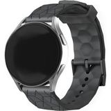 Strap-it Suunto 9 Peak Pro Silikonarmband Sechseck (schwarz)
