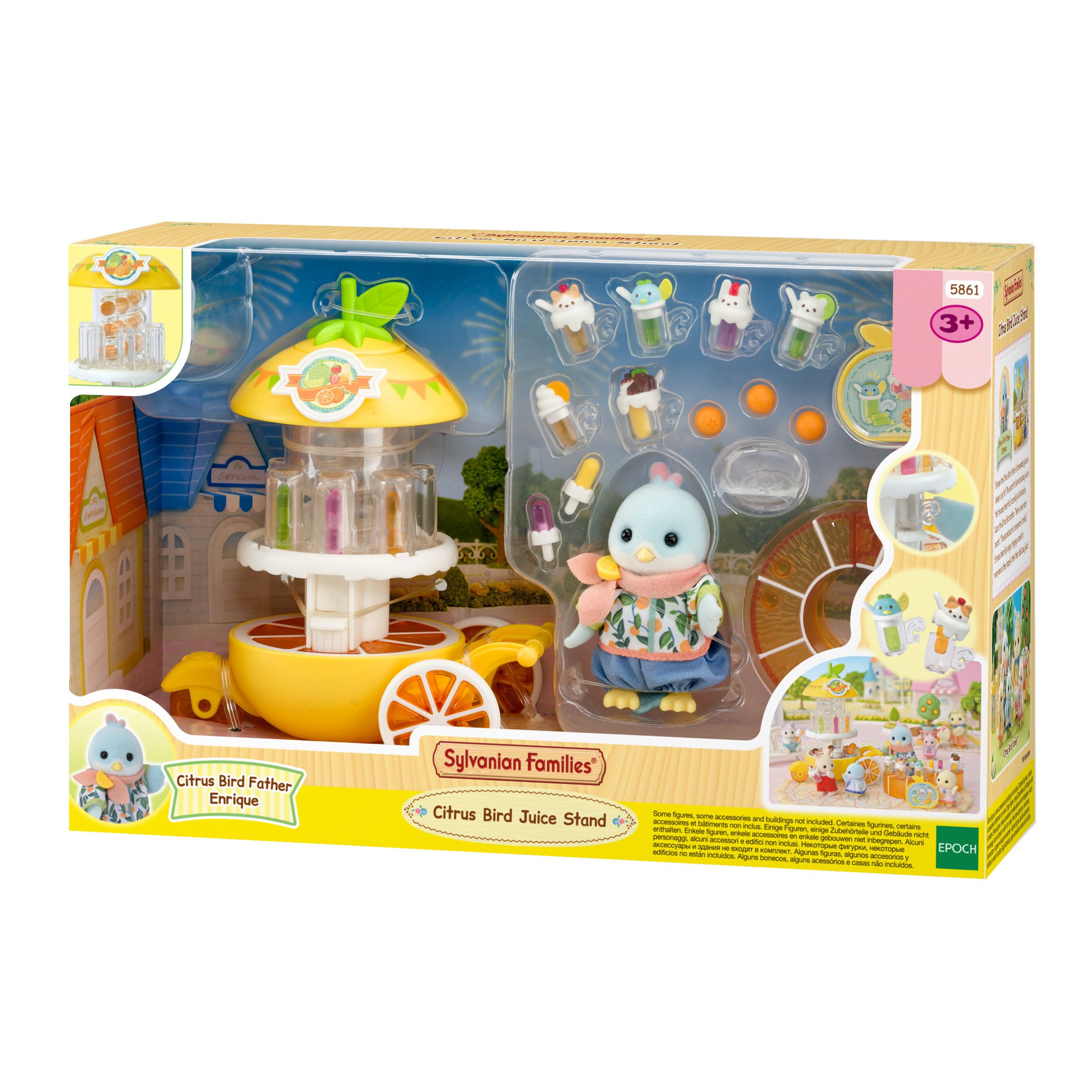 Sylvanian Families 5861 Citroen sapkraam met vogel