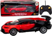 LEAN TOYS voiture de sport télécommandée rouge 1:16 Rc voiture