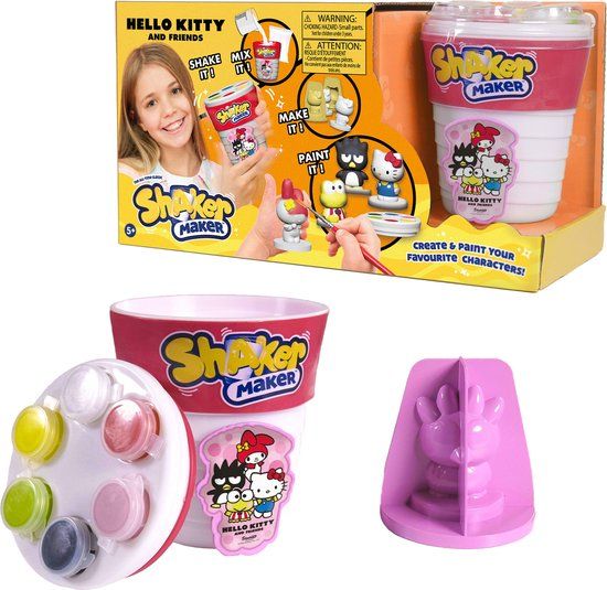 Giochi Preziosi Shaker Maker Hello Kitty - Gips - Roze