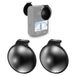 NEEWER ND-filterset alleen compatibel met DJI Osmo 360, ND64 (6 stops) klikbaar, meervoudig gecoat optisch glas, lensfilter met neutrale dichtheid, accessoires voor actiecamera's met schermbeschermer