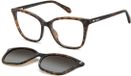 Polaroid PLD D603/C Havana 54/17/140 Cat Eye Montures de lunettes pour femmes