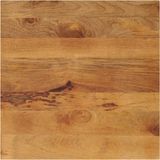 vidaXL Tafelblad vierkant 70x70x2,5 cm massief mangohout