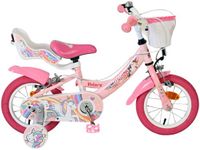 Volare Unicorn Kinderfiets - Meisjes - 12 inch - Roze