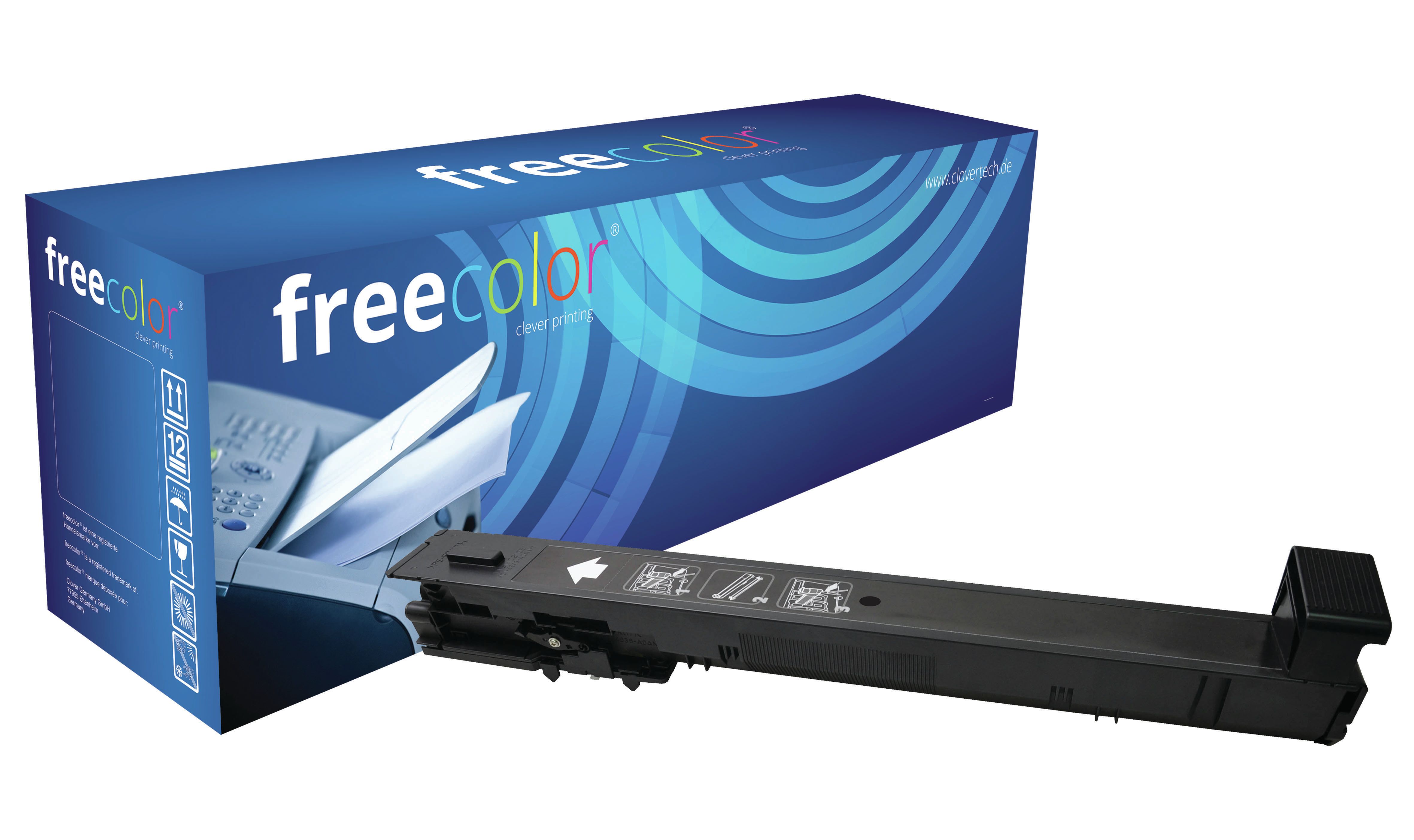 Freecolor M880K-FRC Toner Cartridge - Black - 1 Pack - Compatible with HP CLJ M880