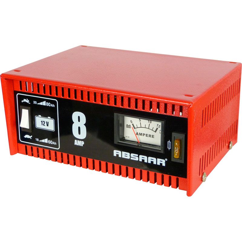 Absaar Acculader 8A/12V CHMVR - Nieuw