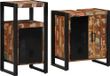 Maison Exclusive - Ensemble de meubles de salle de bain, 2 pièces. Multicolore et noir