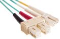 RS PRO LWL-kabel 2m Multi Mode Blue LC SC 900μm