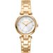 Dkny DK1L043M0055 Horloge Vrouw Goudkleurig/Zilverkleurig Staal Analoog Quartz 5 ATM