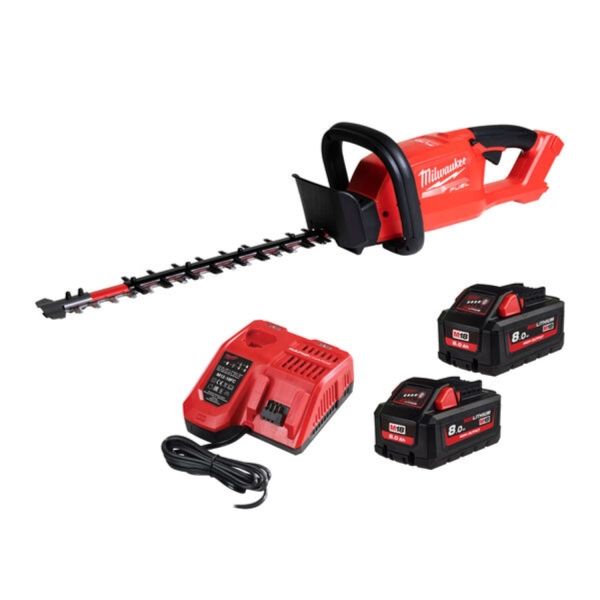 Milwaukee M18 FUEL 18V Hedge Trimmer Set (2x 8.0Ah) - 600mm
