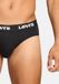 Levis Men Repeat Logo Brief 2P - Black - S