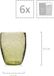 Unyqoos® Set verres London, 6 pièces