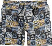 Sesame Street Cookie Monster - Rock-’n-roll Heren Zwembroek - meerkleurig - XXL