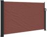 vidaXL Windscherm uittrekbaar 117x300 cm bruin