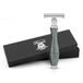 Haryali London 3 Edge Scheermes voor Mannen en Vrouwen - Ergonomisch Herbruikbaar Scheermes - All Body & Face Scheermes - Metallic Scheermes voor Mannen - Bruin