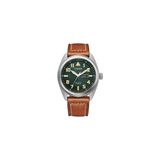 Citizen BM8560-11XE Horloge - Leer - Bruin - Ø 41 mm
