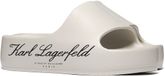 Karl Lagerfeld Kobo II Hotel Logo Slide Femme Rose Taille 40
