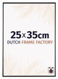 Dutch Frame Factory Fotolijst 25x35 cm - Kunststof - Zwart Hoogglans - Easy