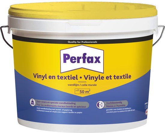 Perfax Vinyl en Textiel Wandlijm 10 Kg | Kant-en-klaar