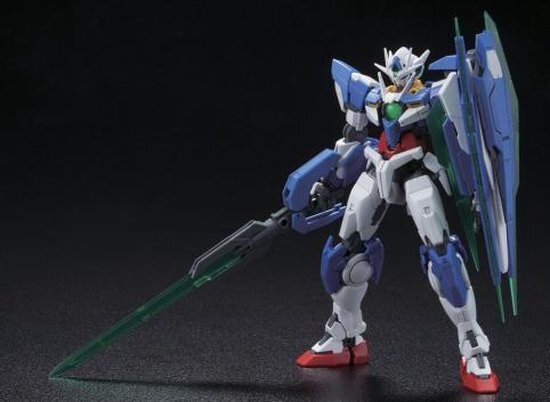 Bandai GUNDAM - RG 1/144 OO QANT - Model Kit 13cm