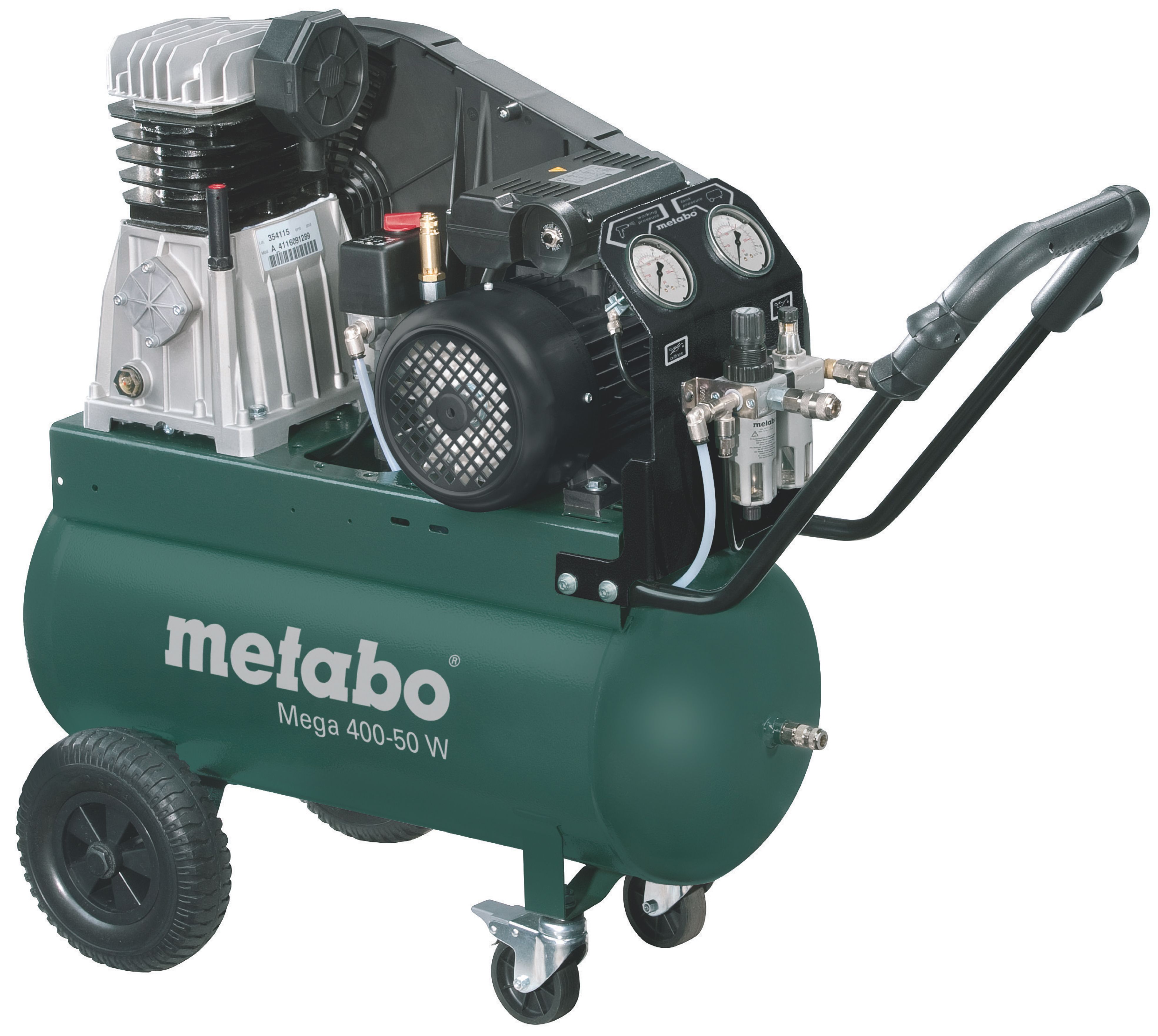 Metabo Mega 400-50 W Compressor 50ltr - 4007430244451