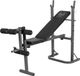 Gorilla Sports Halterbank Met Leg Curl - 4250663100562