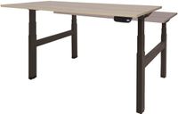 Schaffenburg Zit Sta Bureau - Duo Elek 140x80 robson -zwart frame