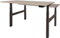 Schaffenburg Zit Sta Bureau - Duo Elek 140x80 robson -zwart frame